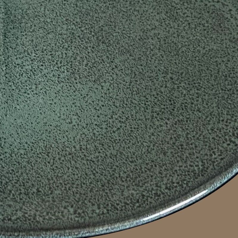 Assiette Céramique Grès Reptylia Dim 19 cm Marrakech Vision Originale