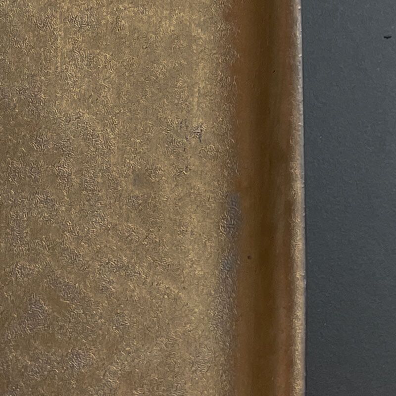 Plat céramique en grès Bronzalya 10 x 20 cm Marrakech Vision Originale